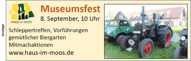 Museumsfest beim Haus im Moos