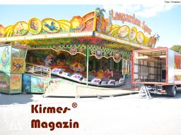 Aufbau des Ingolstädter Herbstvolksfestes 2025