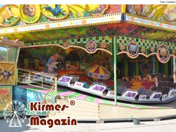 Aufbau des Ingolstädter Herbstvolksfestes 2025