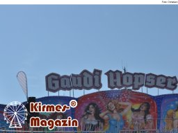 Aufbau des Ingolstädter Herbstvolksfestes 2025