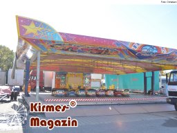 Aufbau des Ingolstädter Herbstvolksfestes 2025