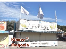 Aufbau des Ingolstädter Herbstvolksfestes 2025