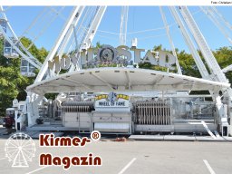 Aufbau des Ingolstädter Herbstvolksfestes 2025