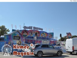 Aufbau des Ingolstädter Herbstvolksfestes 2025